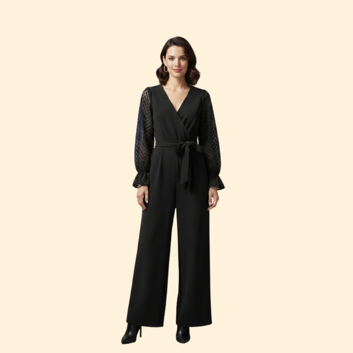 Women’s Wrap Tie Jumpsuit