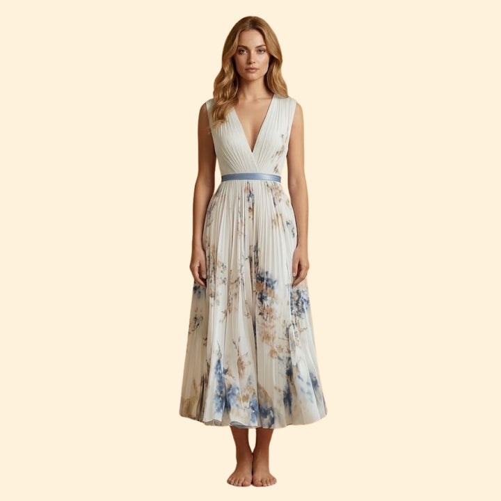 Women's Wrap V-Neck Dress