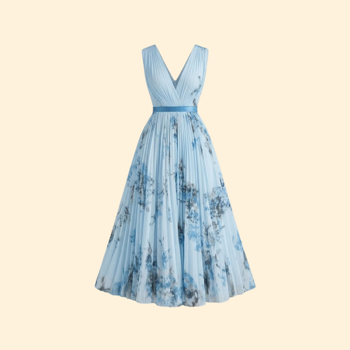 Women's Wrap V-Neck Dress