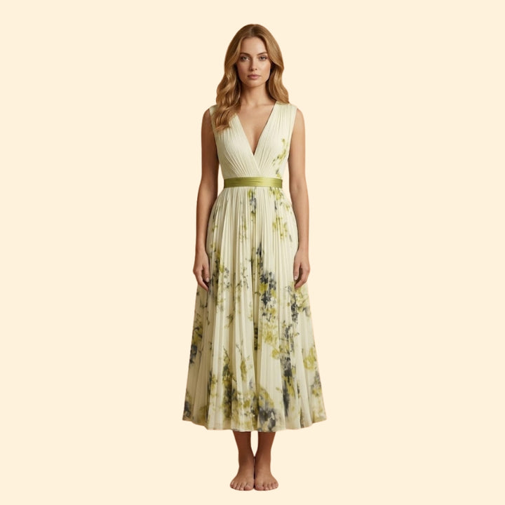 Women's Wrap V-Neck Dress