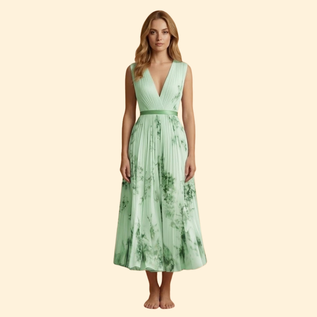 Women's Wrap V-Neck Dress