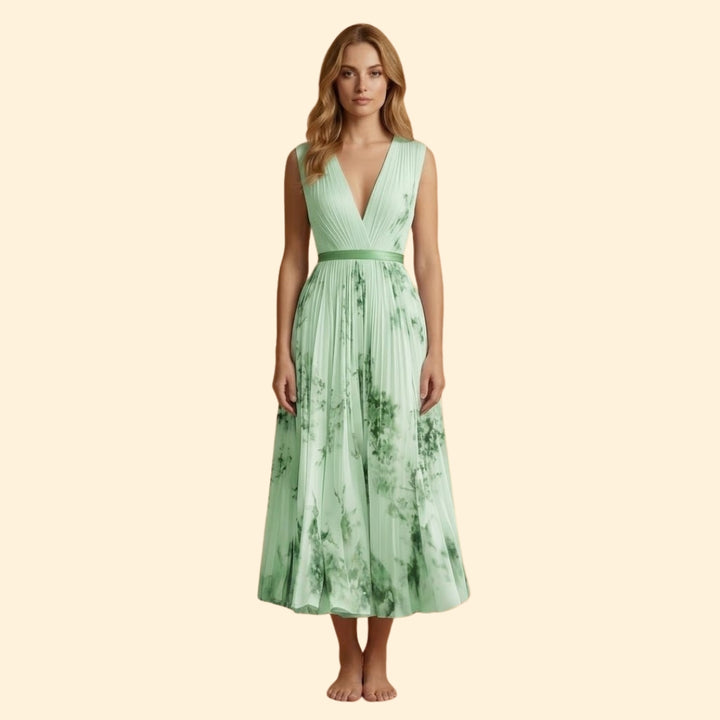 Women's Wrap V-Neck Dress