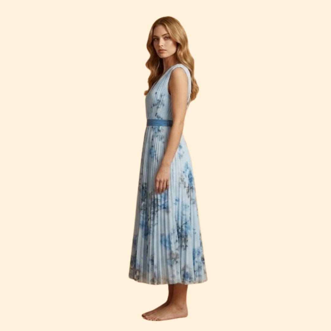Women's Wrap V-Neck Dress
