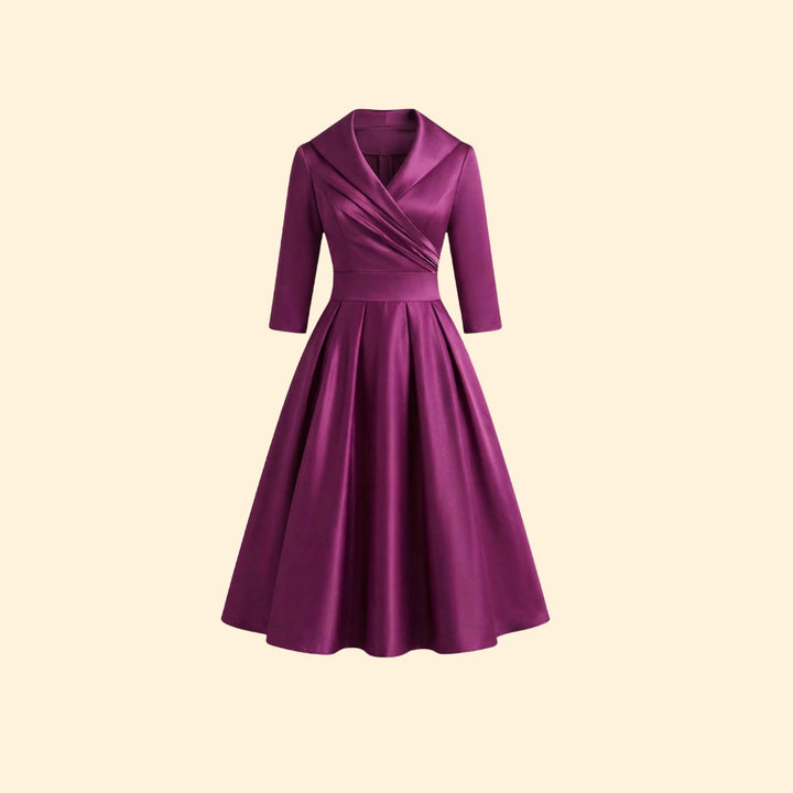 Women’s Wrap Waist Midi Dress