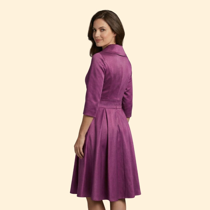 Women’s Wrap Waist Midi Dress