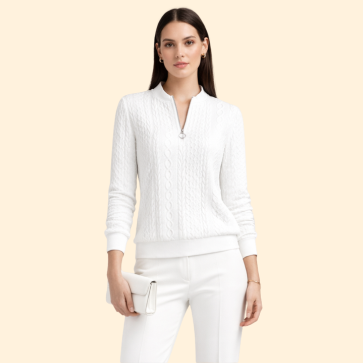 Women’s Zip Neck Pullover