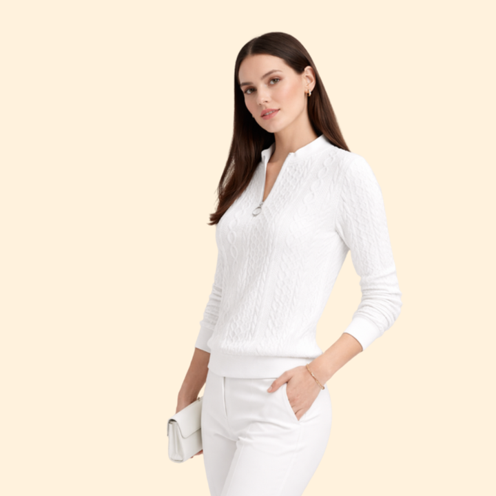 Women’s Zip Neck Pullover