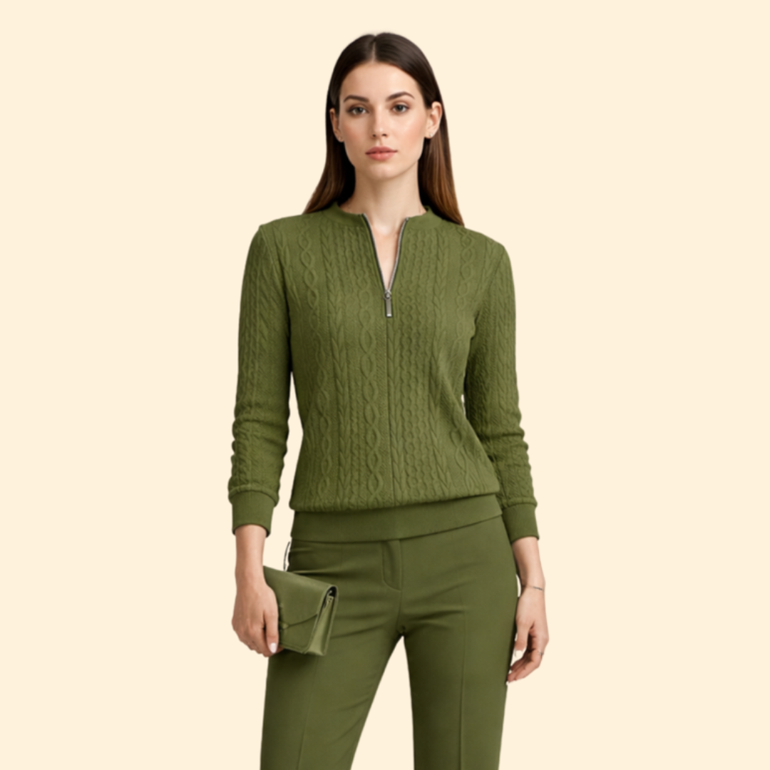 Women’s Zip Neck Pullover