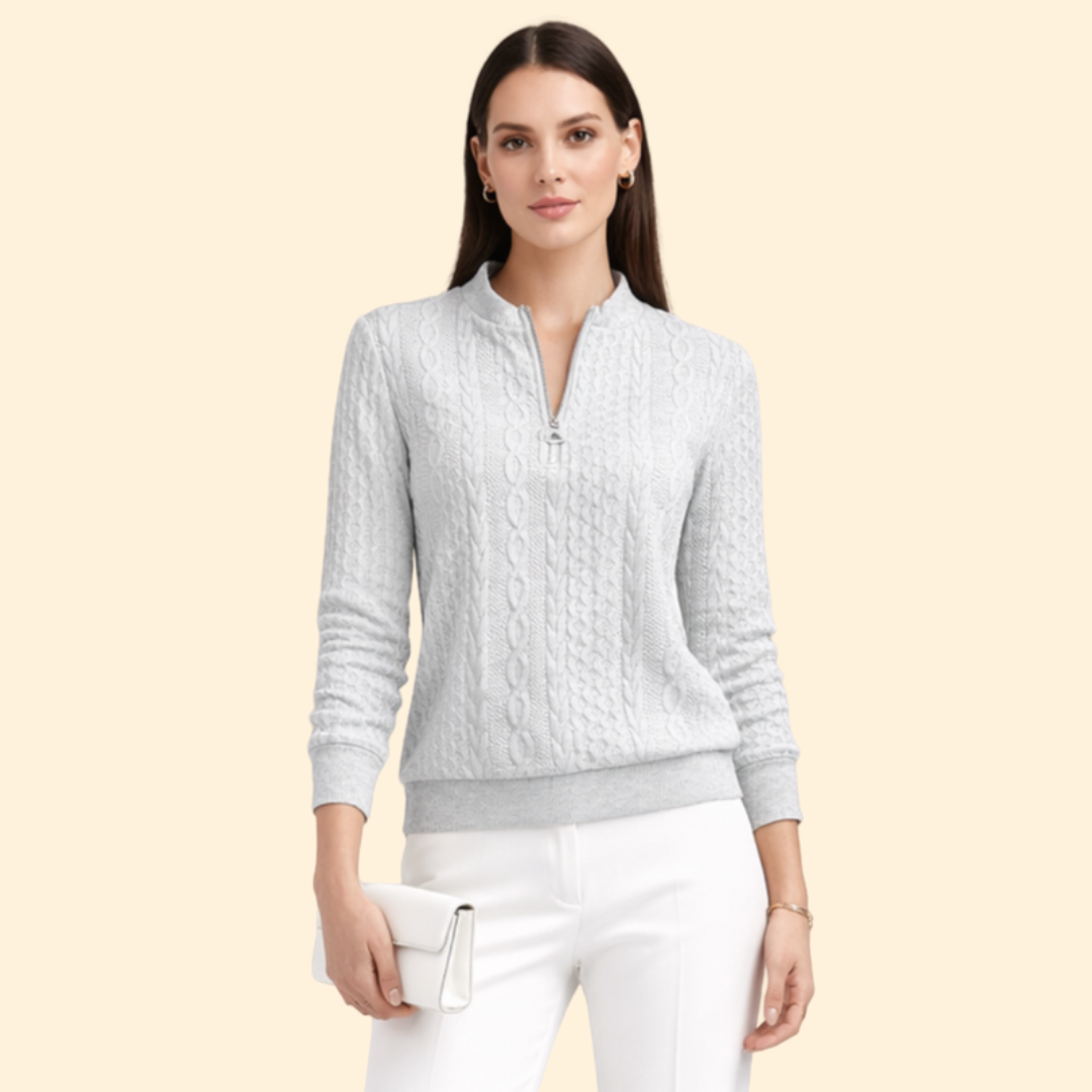 Women’s Zip Neck Pullover