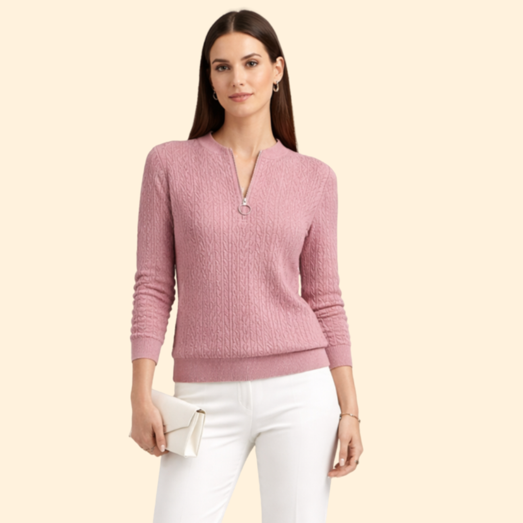 Women’s Zip Neck Pullover