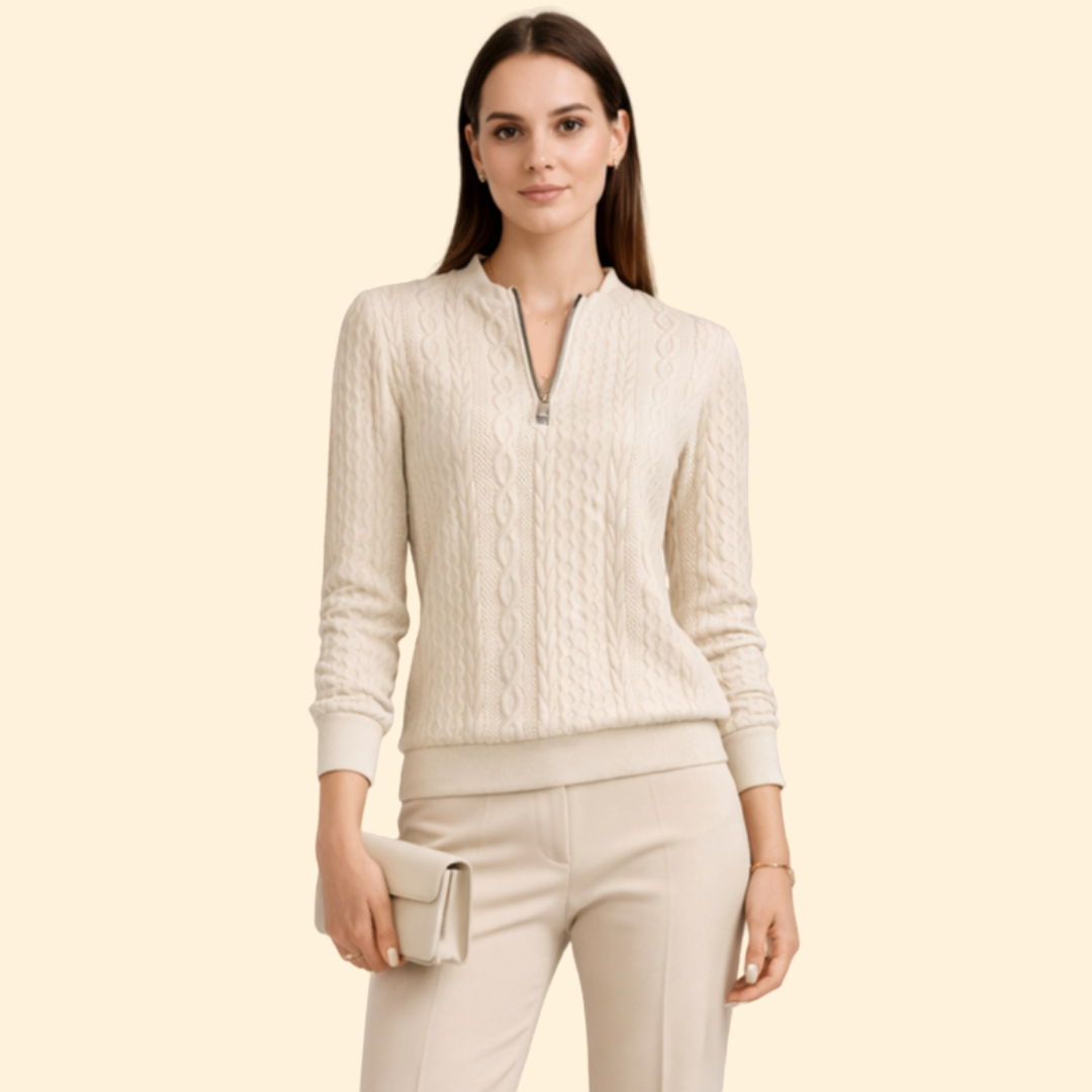Women’s Zip Neck Pullover