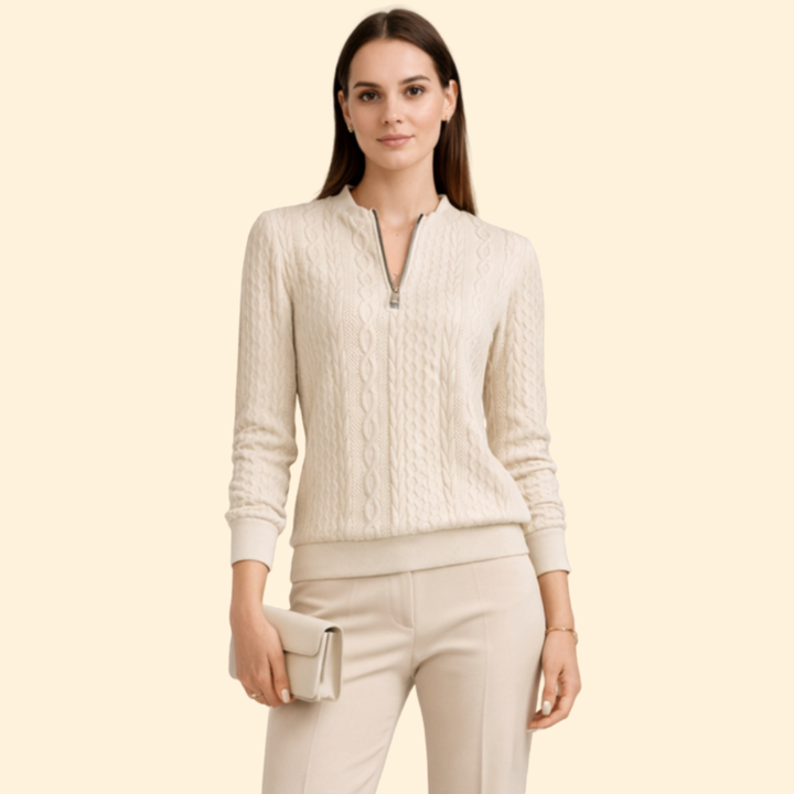 Women’s Zip Neck Pullover