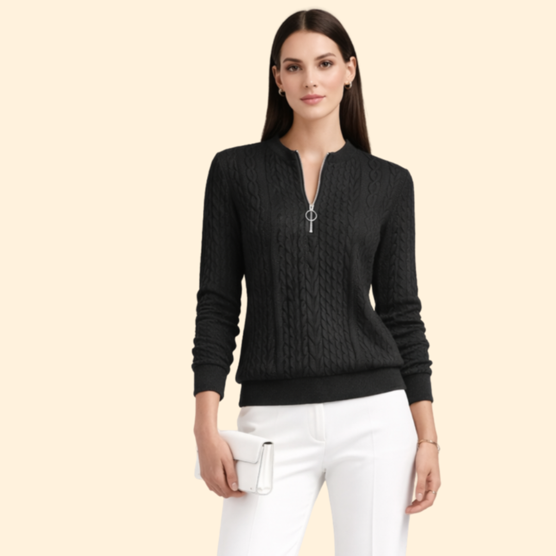 Women’s Zip Neck Pullover