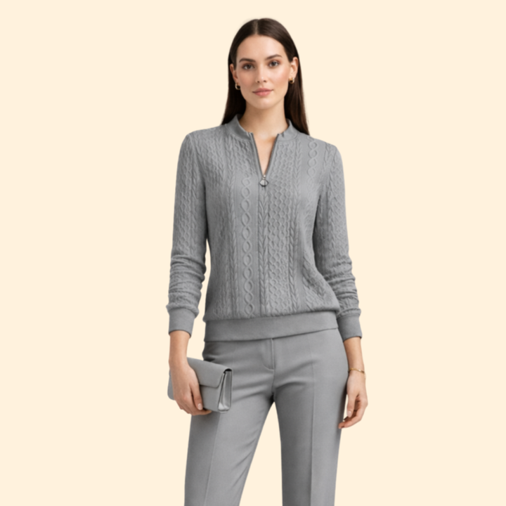 Women’s Zip Neck Pullover