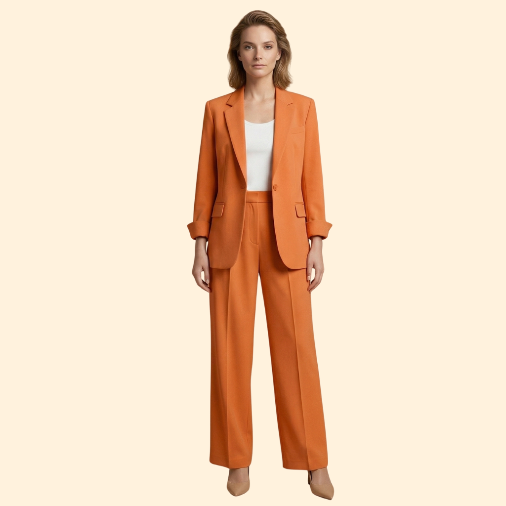Women’s Blazer Set with Trousers