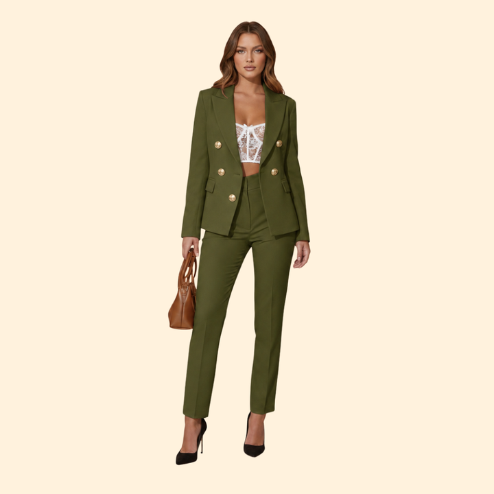 Women’s Blazer with Structured Fit