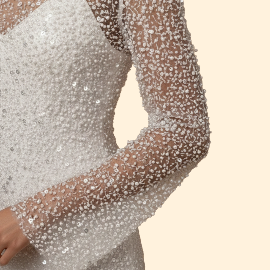 Women’s Chic Mesh Two-Piece Dress