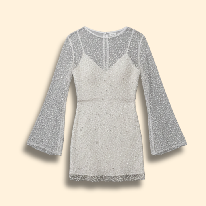 Women’s Chic Mesh Two-Piece Dress