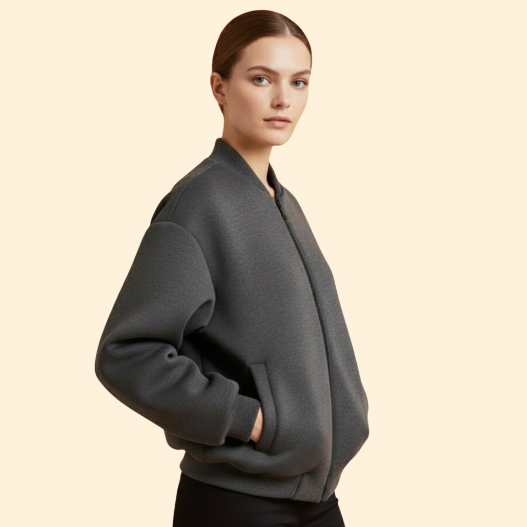 Women’s Classic Zip Bomber Jacket
