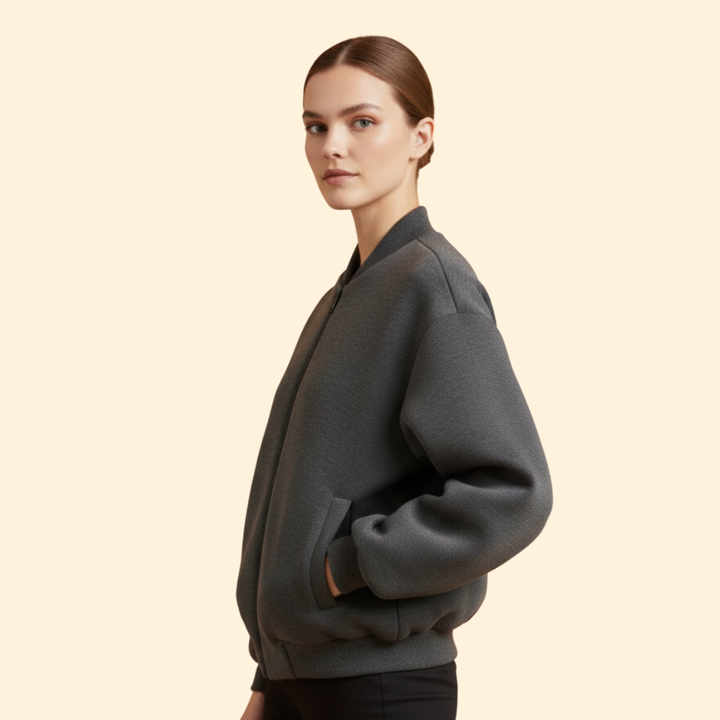 Women’s Classic Zip Bomber Jacket