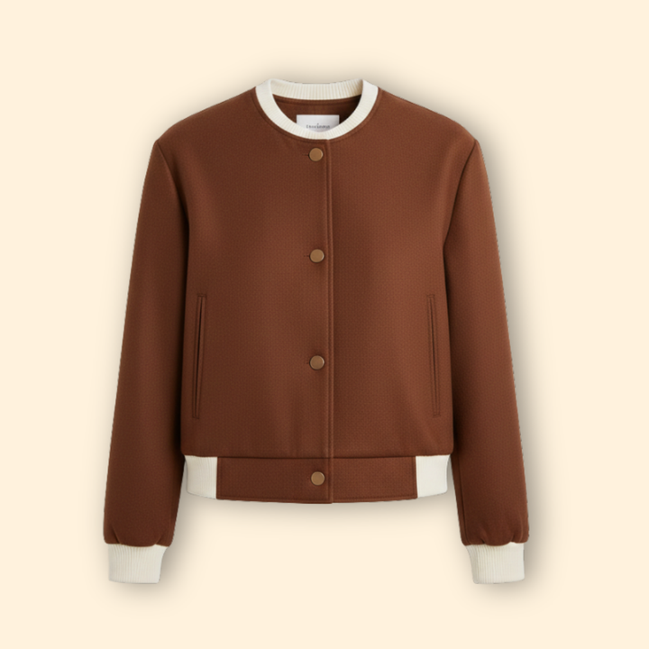 Women’s Contrast Trim Bomber Jacket