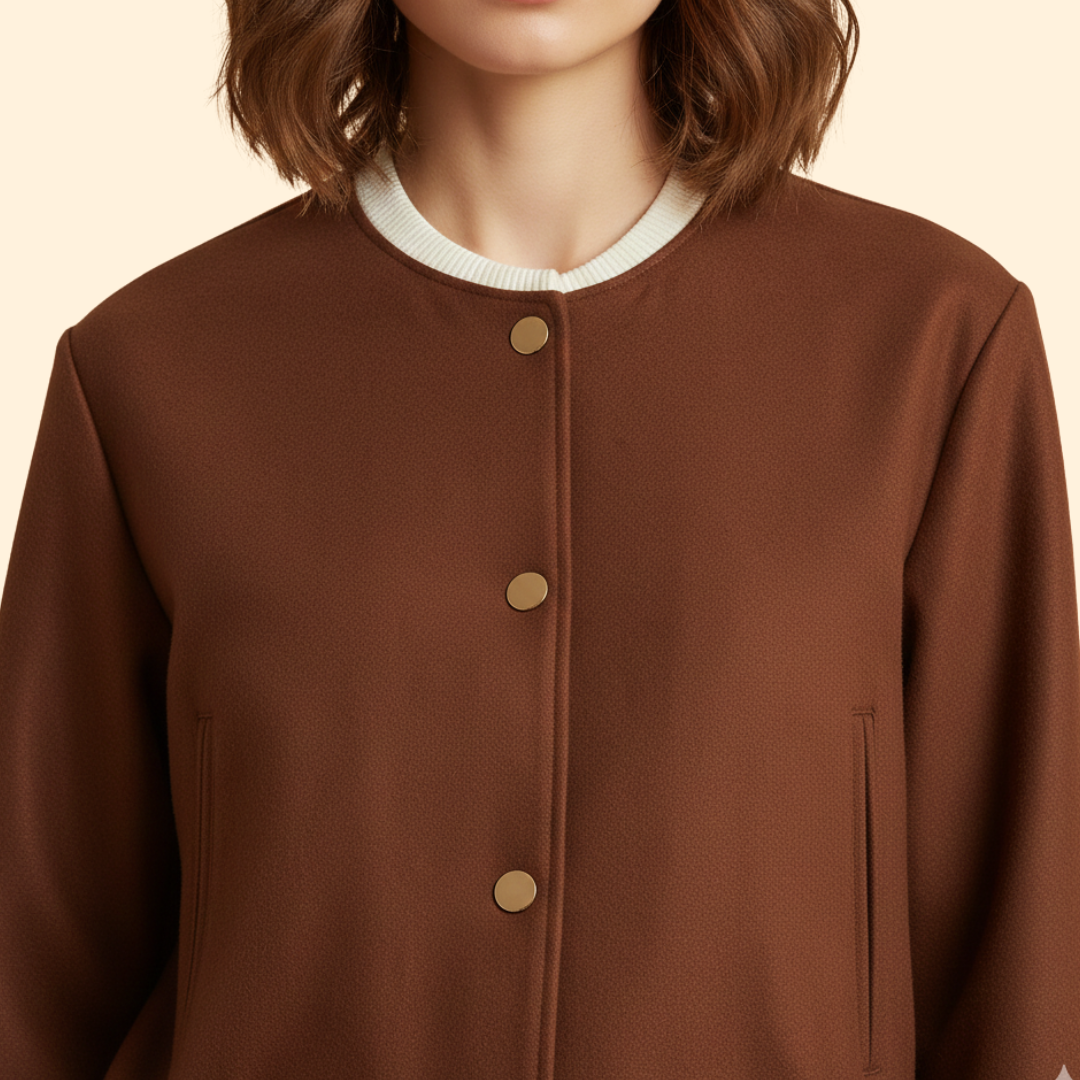 Women’s Contrast Trim Bomber Jacket