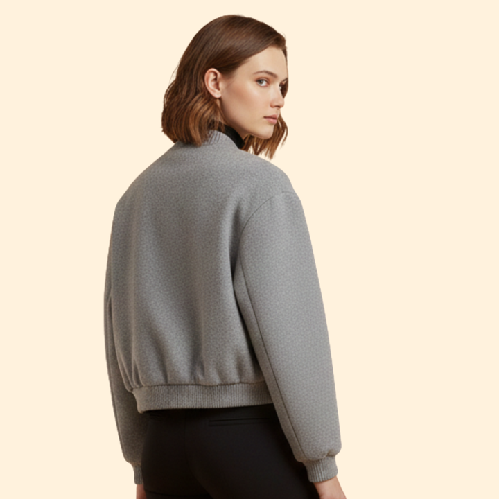 Women’s Cropped Bomber Jacket