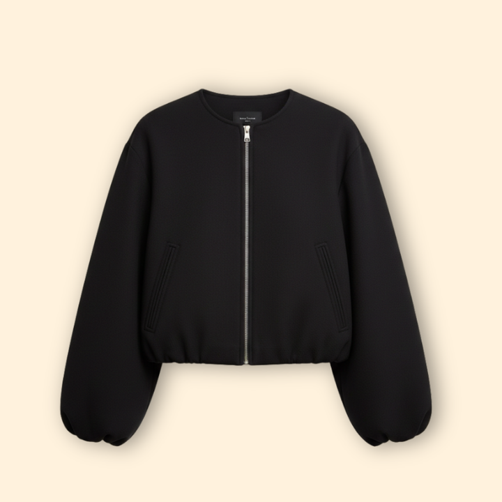 Women’s Cropped Bomber Jacket