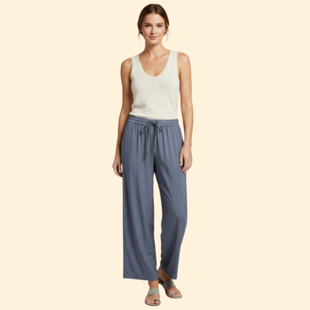 Women's Drawstring Waist Trousers