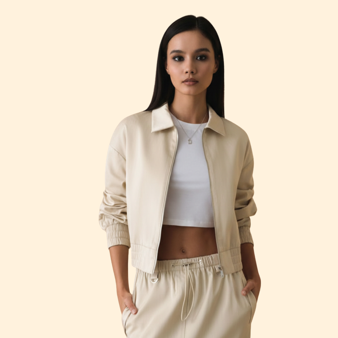 Women’s Elegant Bomber Jacket
