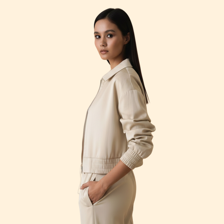Women’s Elegant Bomber Jacket