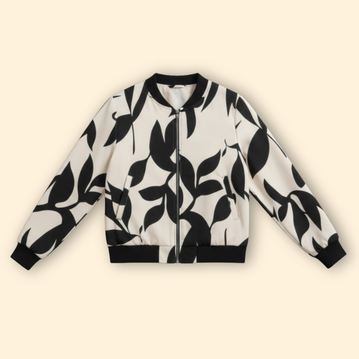 Women’s Floral Bomber Jacket
