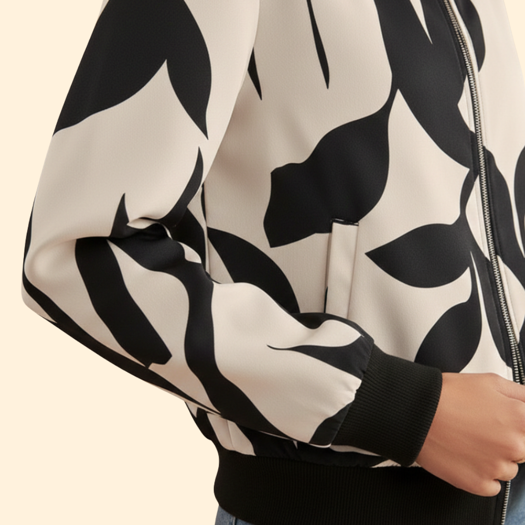 Women’s Floral Bomber Jacket