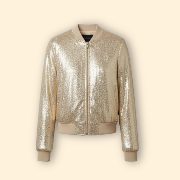 Women’s Golden Glow Bomber Jacket