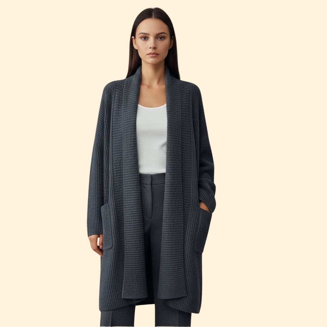 Women's Long Knit Jacket