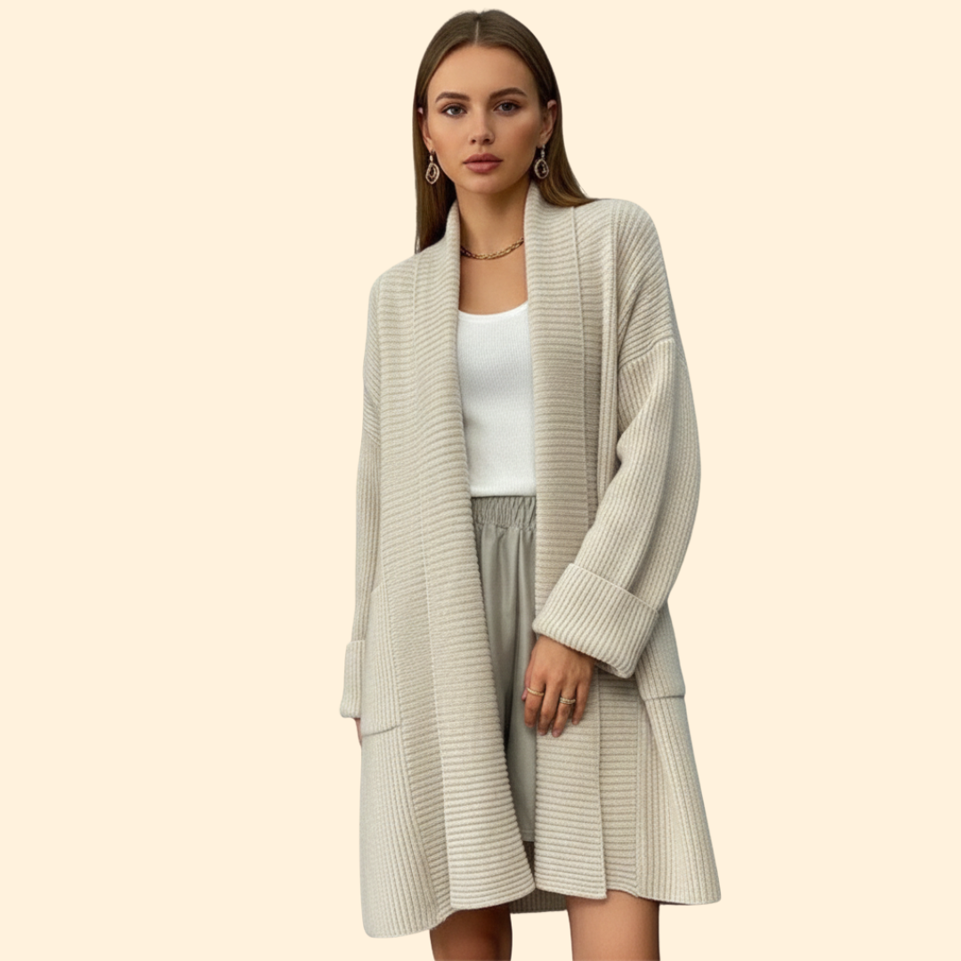Women's Long Knit Jacket
