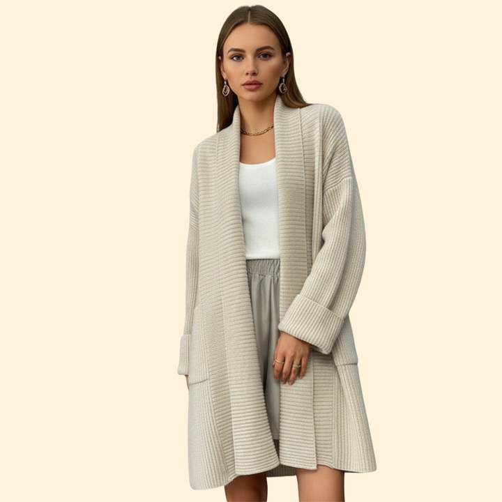 Women's Long Knit Jacket