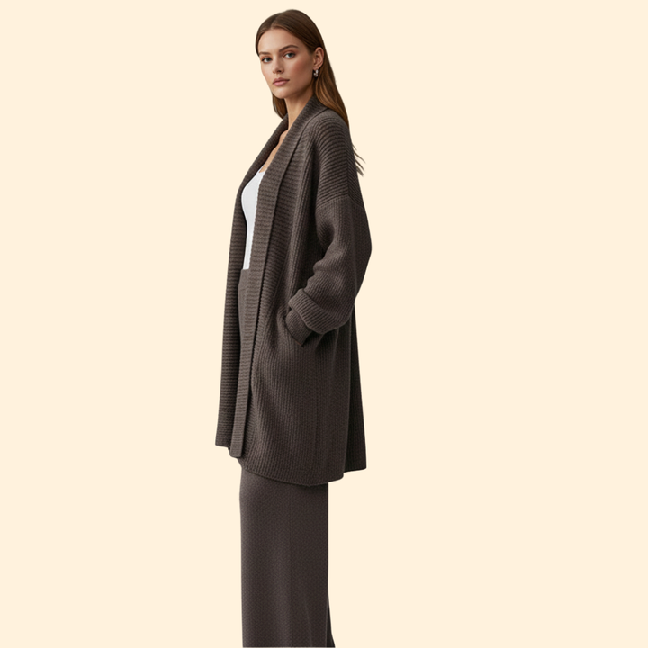 Women's Long Knit Jacket