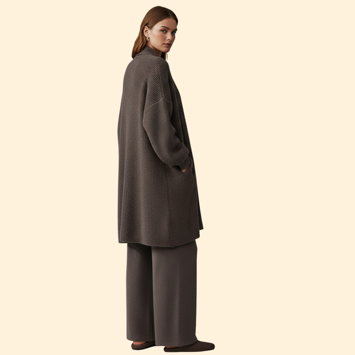 Women's Long Knit Jacket