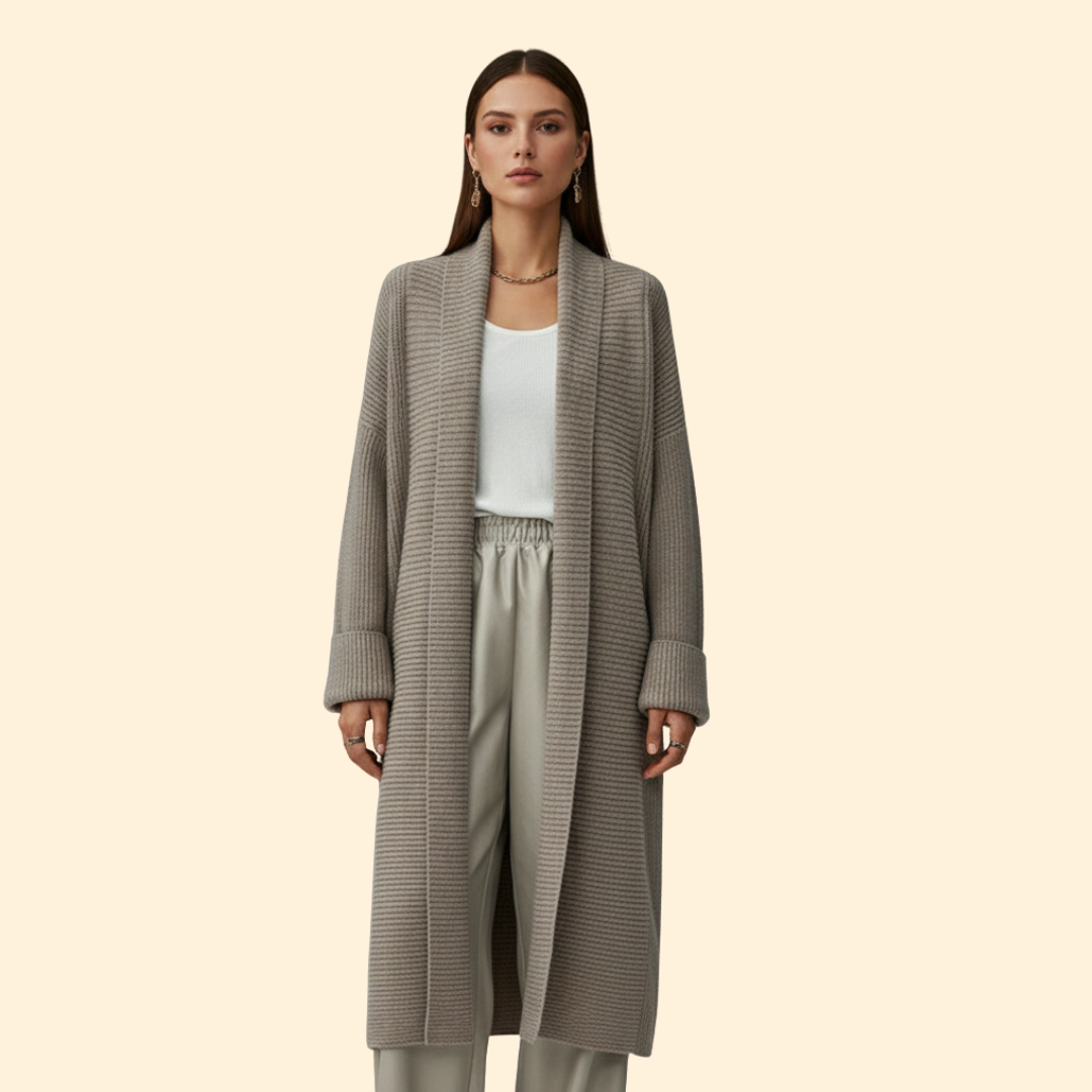 Women's Long Knit Jacket