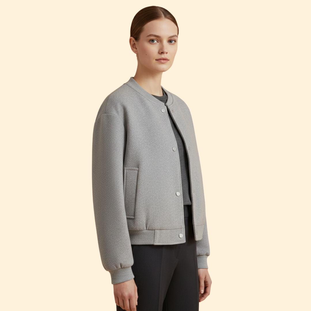 Women’s Minimal Bomber Jacket