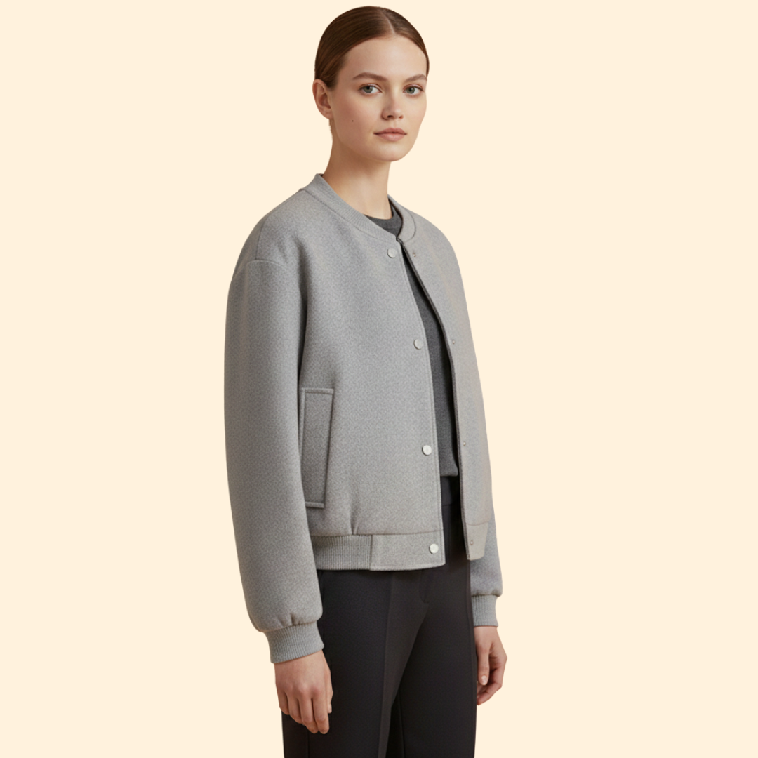 Women’s Minimal Bomber Jacket