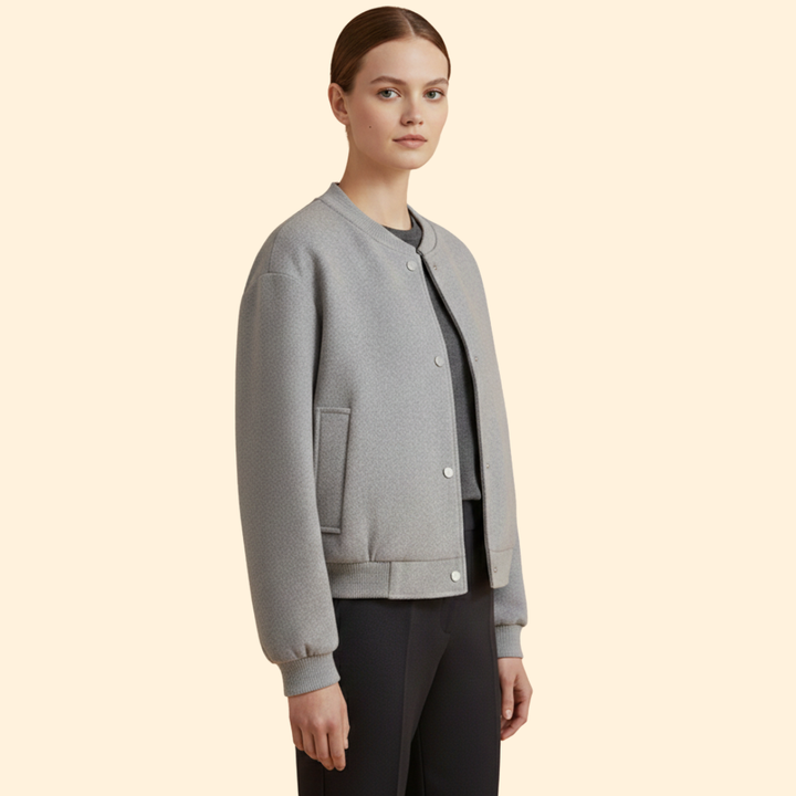 Women’s Minimal Bomber Jacket