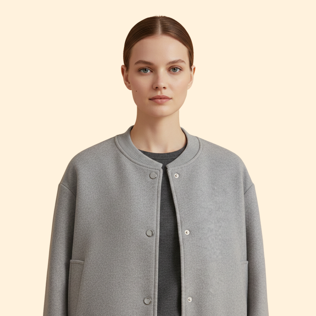 Women’s Minimal Bomber Jacket