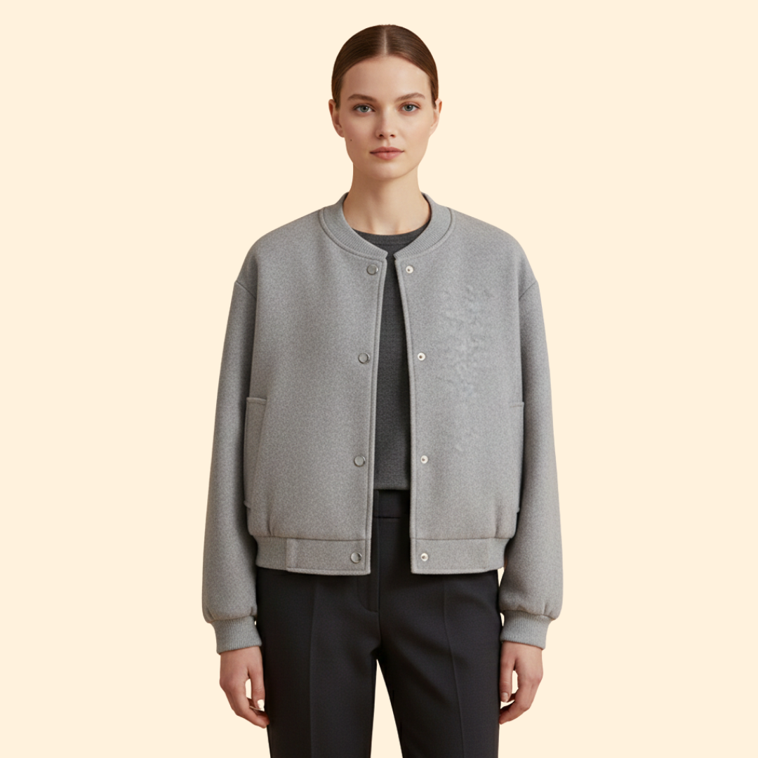 Women’s Minimal Bomber Jacket