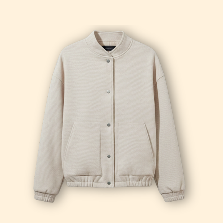 Women's Modern Button Jacket