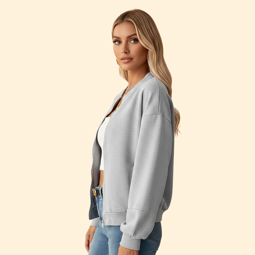 Women’s Modern Casual Bomber Jacket