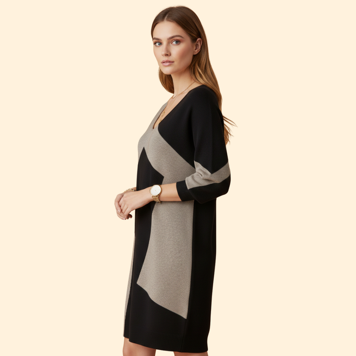 Women’s Modern Patchwork Dress