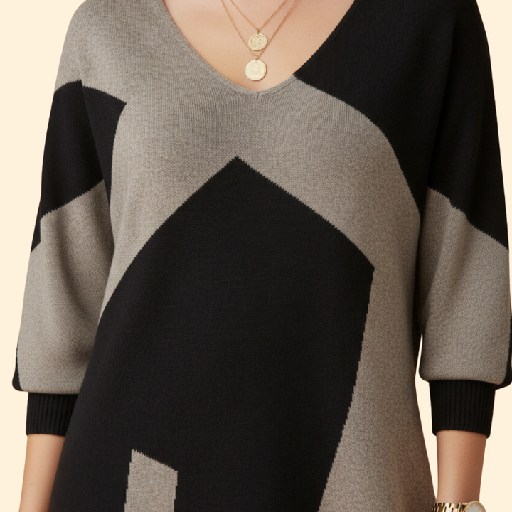 Women’s Modern Patchwork Dress