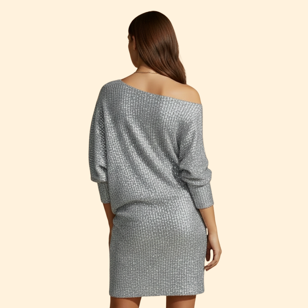 Women’s Off-Shoulder Sequin Dress